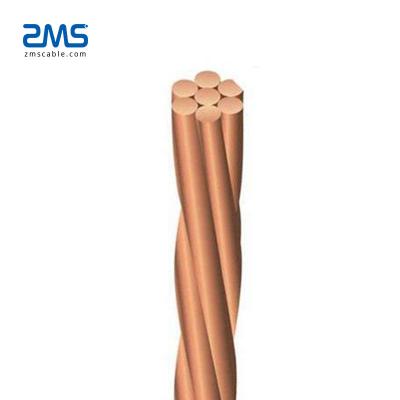 China Aerial Copper Cable 70mm2 Bare Wire Aluminum Overhead Power Cable for sale