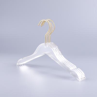 China Durable Wholesale Printable Logo Baby High Grade Clear Acrylic Hanger for sale