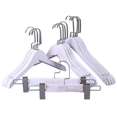 China Durable Wholesale White Coat Hanger Family Set White Coat Hanger Non Slip for sale