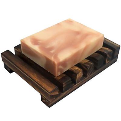 China 2021 Home Bathroom Wooden Soap Dish Holder Natural Wood Hand Craft Soap Dish Te koop