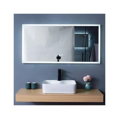 China Touch Screen Bathroom Mirror Illuminated Waterproof Lead Acrylic View Led Mirror for sale