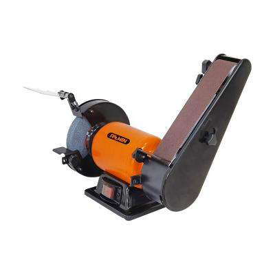 China 6 Inch Knife Sharpener Bench Belt Grinder Steel Belt Sander Combo Grinder TDS-150EBSL for sale