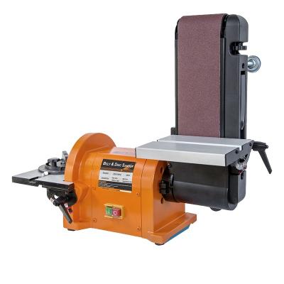 China Wood and Metal Sanding Allwin 500W Woodworking Contract Bench Sander CE Certificated Disc Belt Bench Sander for sale