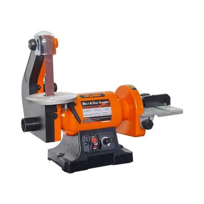 China Wood and Metal Sanding Allwin Electric Belt Disc Sander 150mm 550W Direct Drive Combination Bench Sander for sale