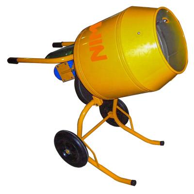 China Factory Wheel Barrow Concrete Mixer 130L Metal Drum Trolley Agricultural Cement Mixer for sale