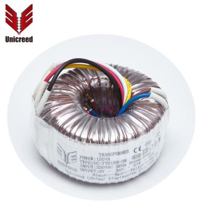 China original popular power toroidal transformer for audio amplifiers 230V 150VA for sale