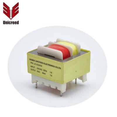 China Popular Customized Electronic Power Changeover Transformer, E-I 220V 9V High Frequency Transformer for sale