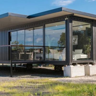 China Modern Custom 20ft Solar System Prefab House 40ft Fast Installation Style Prefab Container Steel Structure Container for sale