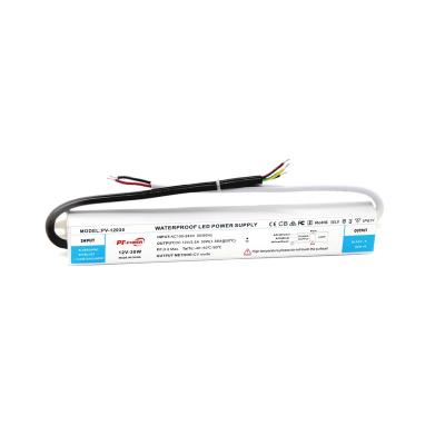 China LED Lighting Ultra Thin Led Power Supply DC 12v 30w Lighting LED Power Supply With 3 Years Warranty for sale