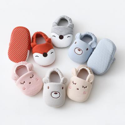 China Wholesale Outong Winter 100% Cotton Round Casual Newborn Sneaker 6-18 Months Walking Newborn Infant Baby Shoes For Boys Girl for sale