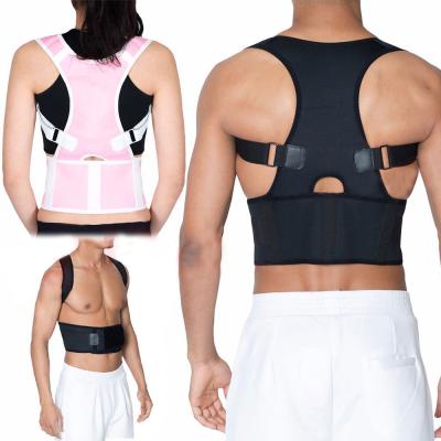 China Relieve Back/Straighter Neoprene Shoulder Brace Back Pain Support Belt Posture Corrector Spine Pain For Women Men for sale