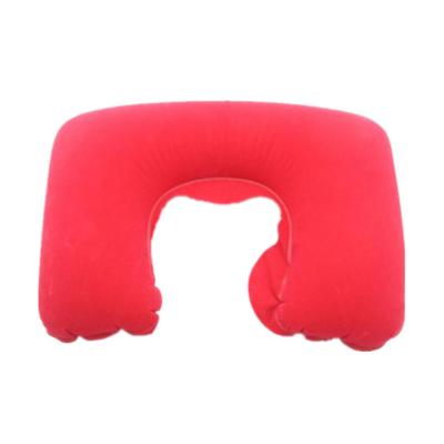 China Fashion U Shape Anti-static Inflatable Mattress Air Pool Car Neck Pillow for sale