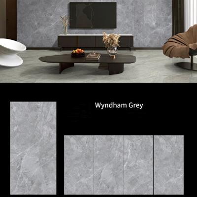 China Glazed Metallic Tiles Guangdong Foshan Large Size Beautiful Floors Wall Ceramic Porcelain Tile TV Background Wall Rectified Slate Office Tiles for sale