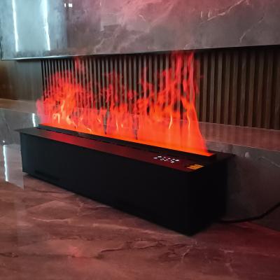 China European Fireplace Steam Cassette Steamer Flat Panel Design Steam Flame Effect Wasserdampf Kamin Waterdamp Haard for sale