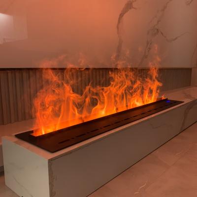 China Modern 39 inch LED flame water electric 3d inno water vapor electric fireplace for sale