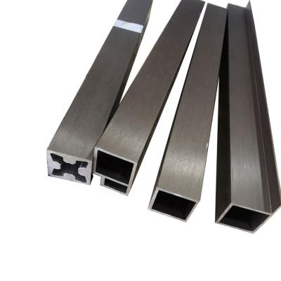 China High Quality And Popular Square Wardrobe Shelf Aluminum Alloy Profiles For Shelving Storage for sale