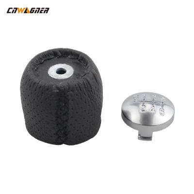 China Leather Plastic Matte Sports Shift Knob Alfa Romeo Shift Knob 6 Speed for sale