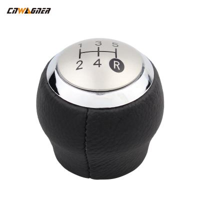 China Custom Carbon Silver Cover Speed 5 Gear Stick Shift Lever Knob For Toyota Corolla for sale