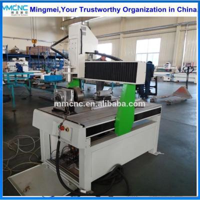 China Used for cheap mold! ! ! Mini CNC Router 600X900 Mm Unich 4 Axis CNC Wood Carving Machine for sale