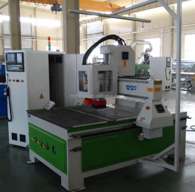 China Vacuum with T-slot Cabinet Furniture 1212 and MDF Doors Fabricate Machine for sale