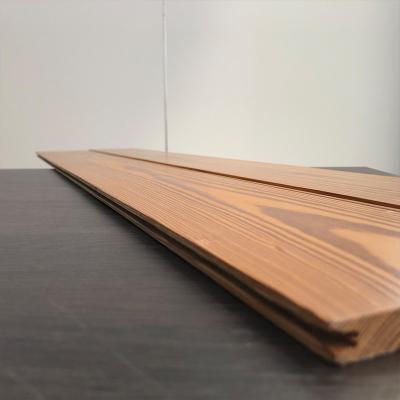 China Modern Carbonized Wood Flooring Timber Sheet Prices Thermowood for sale