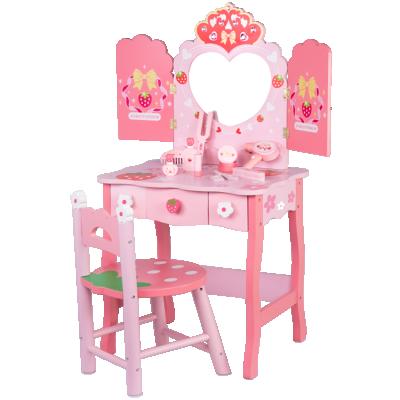 China Princess Dressing Table Game Bedroom Girl Beauty Toy Children Pretend Play Princess Garden Tool Toys Make Up Kids Makeup Set Toys for sale