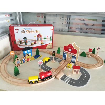 China Wooden Slot Toy 50PCS Building Blocks Form Track Set Logic Forming Toy Family Party Casual Gifts for Boys and Girls for sale