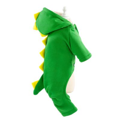 China Warm Quadruped Cotton-padded Sports Pet Apparel Dog Dinosaur Dog Clothes Pet Supplies for sale