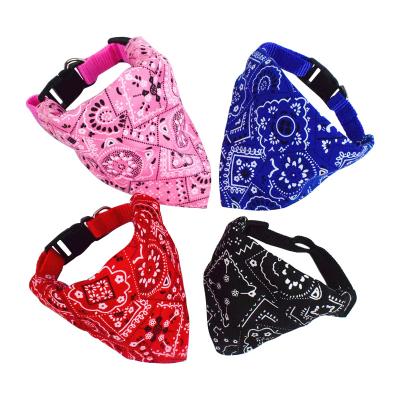 China Small Animals Pet Supplies Dog Saliva Towel Pet Bib Dog Scarf Dog Triangle Cat Saliva Towel for sale