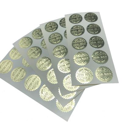 China Laser Rainbow Love Heart Round Waterproof Silver Stickers 1 Paper Adhesive For Scrapbooking Party Envelope Business Handmade Label for sale