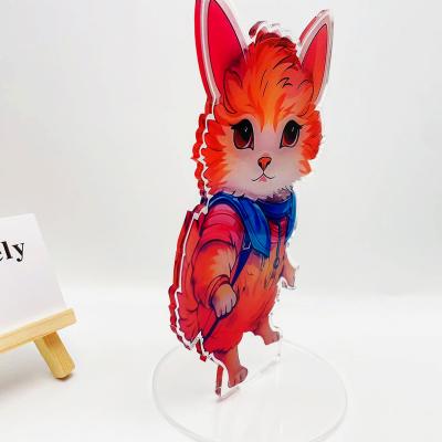 China Promotiom Gift High Quality Popular Game Anime Cute Character Desk Decoration custom character acrylic stand for sale