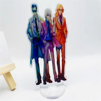 China Promotiom Gift Custom Acrylic Standee Display Stand Cartoon Rainbow Painted Acrylic Stand for sale