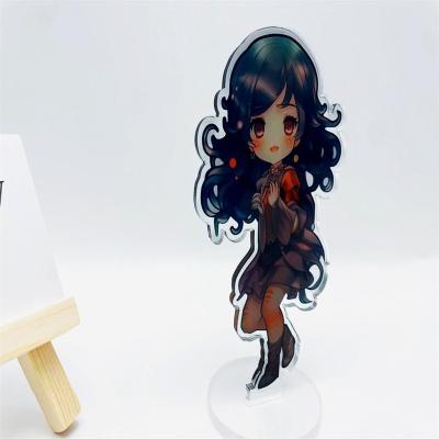 China Promotiom Gift Custom Acrylic Standee Display Stand Cartoon Rainbow Painted Acrylic Stand for sale