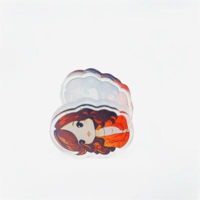 China Promotiom Gift High quality Mini Cute Fashion Clear Epoxy Acrylic Clip Stationery Clip Sticky Note Custom Acrylic Clip for sale