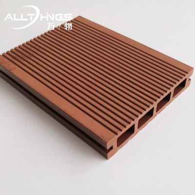 China Modern Complex Waterproof Anticorrosive Wpc Villa Factory Exterior Flooring for sale