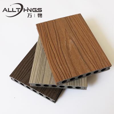 China Exterior deck composed of minimalist second generation exterior co-extrusion wpc for sale