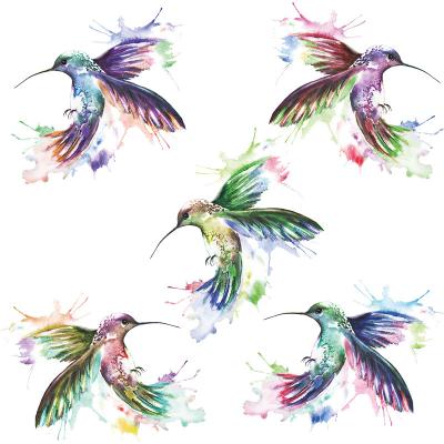 China WALL STICKER Wall Sticker Hand Painted Flying Bird Wall Sticker Bedroom Living Room Children's Room Rest House Home Decoration for sale