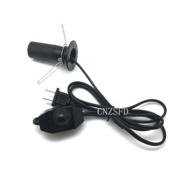 China Factory Wholesale 220V Industrial Dimming Salt Lamp Power Cord With E14 Lamp Holder for sale