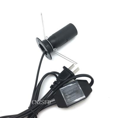 China 1.5m Industrial Wholesale 220v Power Cord Salt Lamp Cable For Adjusting Brightness for sale