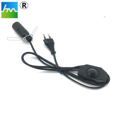 China Home Appliance Power Extension Cord AC Current Cord For Salt Lamp Cord With Industrial Plugs for sale