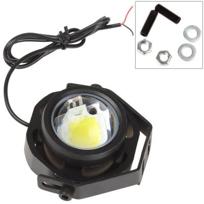 China 10W Bull Eye Car Vehicle Fog Lamp COB DRL Daytime Running Light Angel Eye Fog Light Driving Day Light for sale