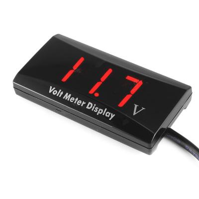 China 0.56 Inch LED Digital Voltmeter Voltage Tester Detector Voltage Meter Voltmeter For Motorcycles Automobiles for sale