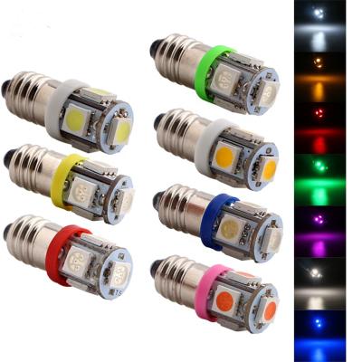 China E10 Led Light Auto Car License Plate Lights Interior Ignition 5050 5 SMD 12VDC Pink Red Blue White 32.5*10mm Amber Green for sale