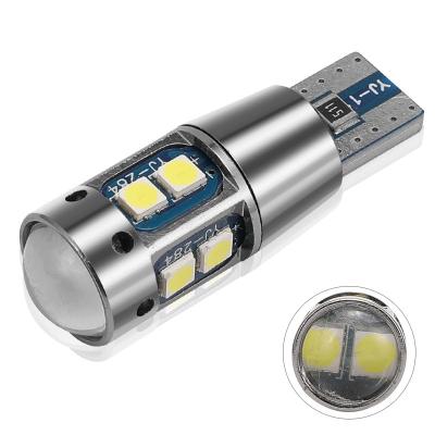 China New Interior Lights Highlight Decoding Car Led Bulbs Canbus BA9S W5W T10 3030 Interior Lights 10SMD for sale