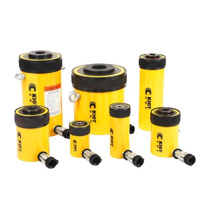 China 17.9~133cm2 Hollow Plunger Hydraulic Cylinder Single Acting Other Hydraulic Tools for sale