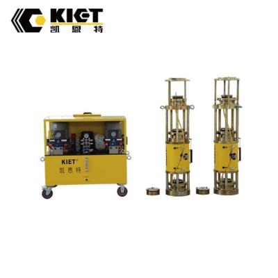 China Reliable 100 Ton Steel Strand Heavy-Duty Hydraulic Cylinder Repair Bench for Electric Power Construction Project for sale