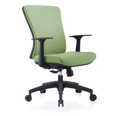 China (Size) Beautiful Green Color Adjustable Office Mesh Fabric Visitor Desk Chair for sale