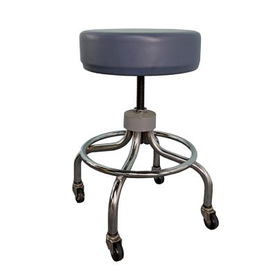 China (Height)Adjustable Wholesales Living Room Rolling Rotating Swivel Metal Bar Stool Modern Leather Chair for sale