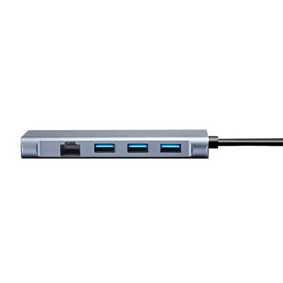 China Samsung dex T1902 type c hub 6 in1 usb-c with GIgabit RJ45 4K HDTV USB3.0 PD Charging for Macbook pro/Huawe/ Samsung for sale