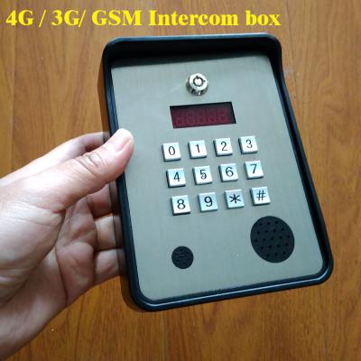 China gsm wireless intercom intercom audio doorbell for apartment operation for 400 GSM-APARTMENT homes for sale